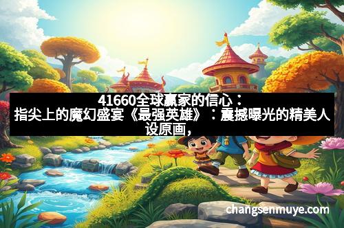 41660全球赢家的信心：指尖上的魔幻盛宴《最强英雄》：震撼曝光的精美人设原画，引领幻想新纪元